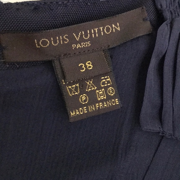 Louis Vuitton Navy Corset Top - Picture 6 of 7